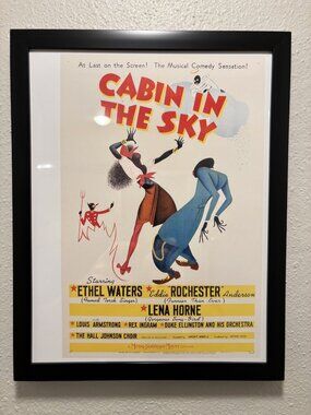 Cabin in the Sky (1943) Framed 8.5x11 Inch Art Print